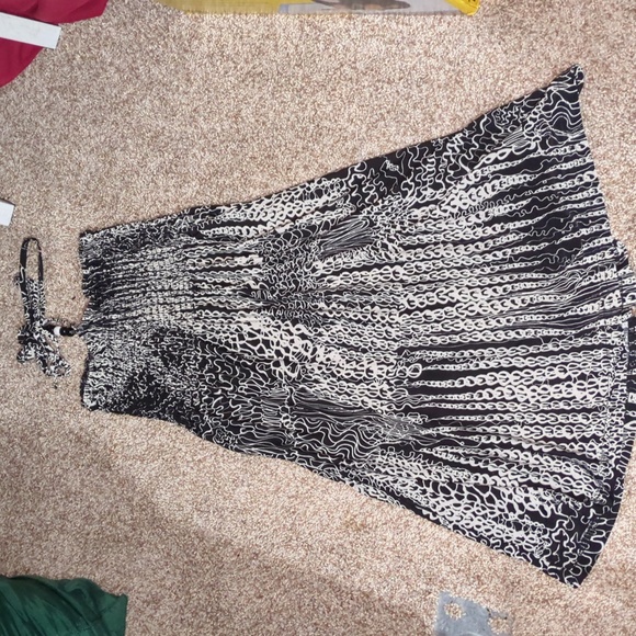 Just Love Dresses & Skirts - Just Love Strapless Black and White Dress